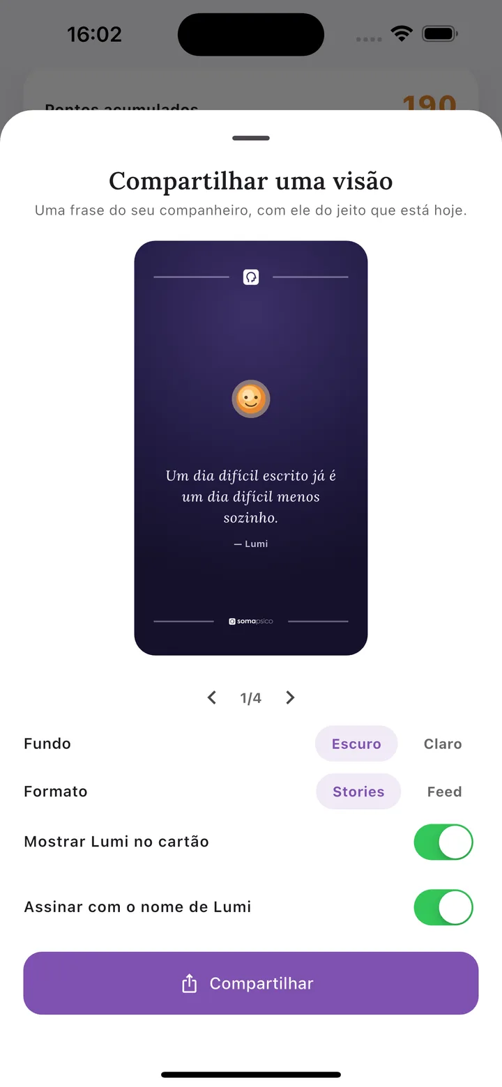 Compartilhar uma visão